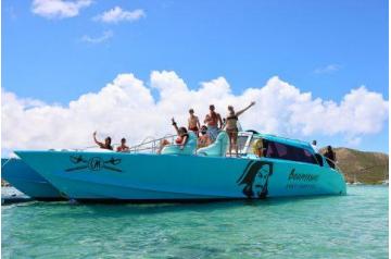 (Value $310) - Boomerang Boat Charter 3 Island Adventure Tour 2p